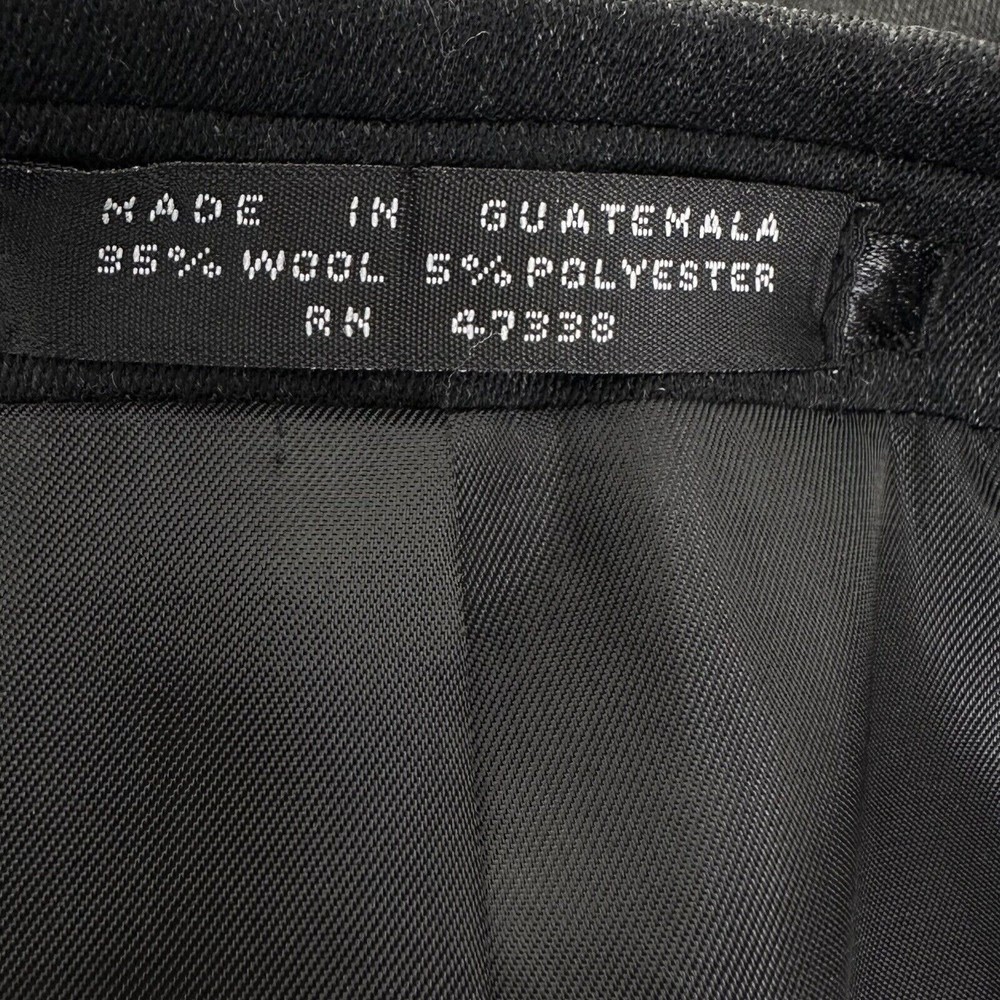 Albert Nipon Mens Gray Jacket Blazer Wool Size 42l - image 5